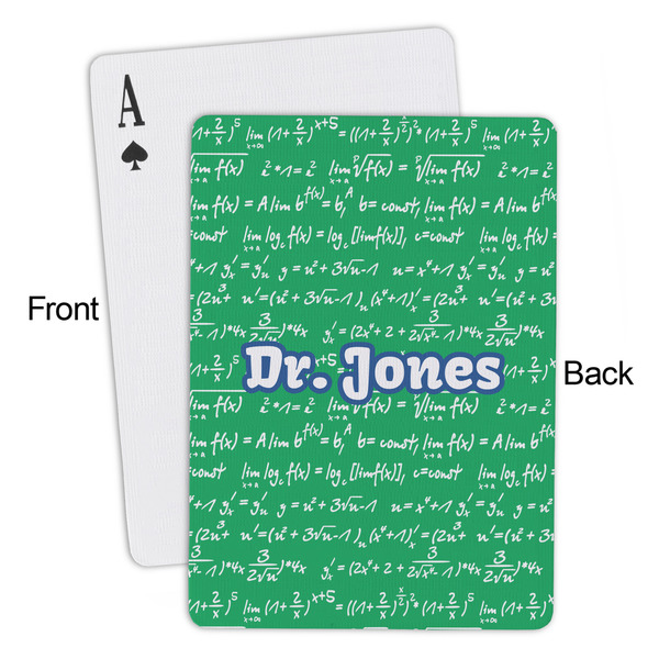 Equations Playing Cards - Approval