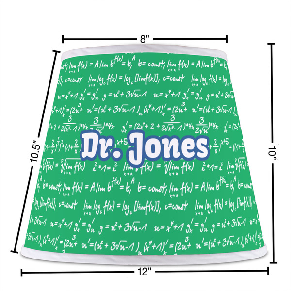 Equations Poly Film Empire Lampshade - Dimensions
