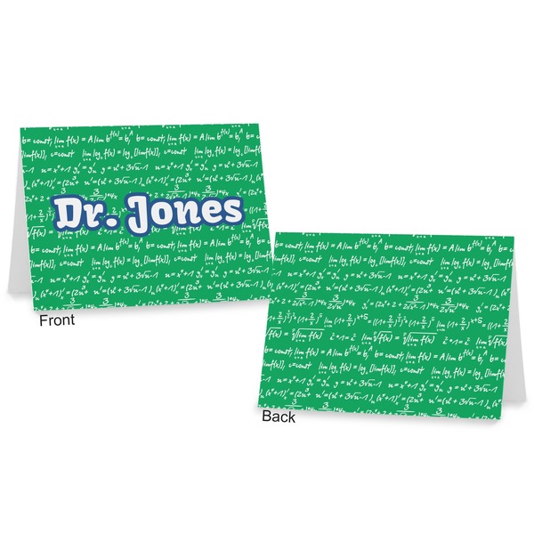 Equations Postcard - Front and Back