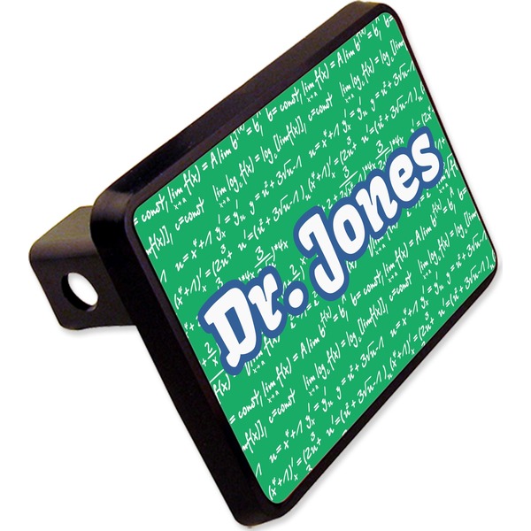 Custom Equations Rectangular Trailer Hitch Cover - 2" (Personalized)