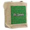 Equations Reusable Cotton Grocery Bag - Front View