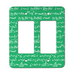 Equations Rocker Style Light Switch Cover - Two Switch