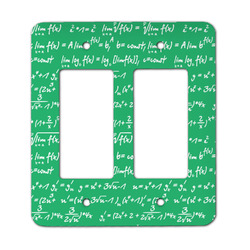 Equations Rocker Style Light Switch Cover - Two Switch