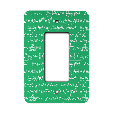 Equations Rocker Style Light Switch Cover (Personalized)