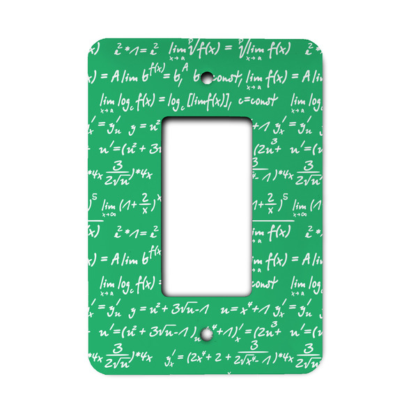 Custom Equations Rocker Style Light Switch Cover