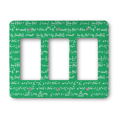 Equations Rocker Style Light Switch Cover - Three Switch