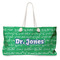 Equations Large Rope Tote Bag - Front View