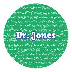 Equations Round Decal (Personalized)