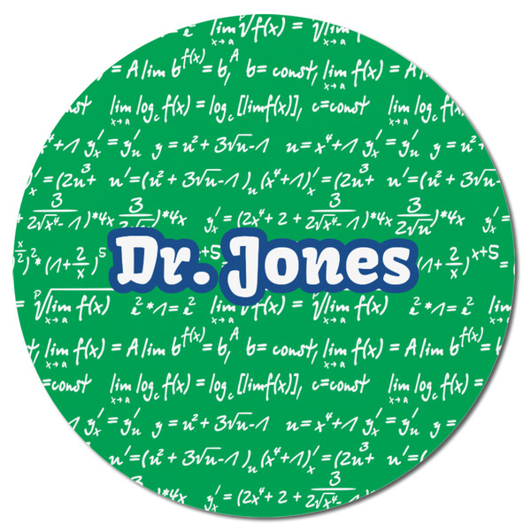 Equations Round Fridge Magnet - FRONT