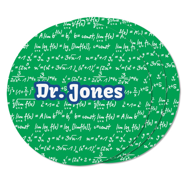 Equations Round Fridge Magnet - THREE