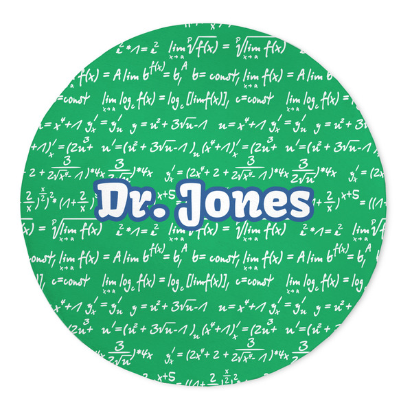 Custom Equations 5' Round Indoor Area Rug (Personalized)