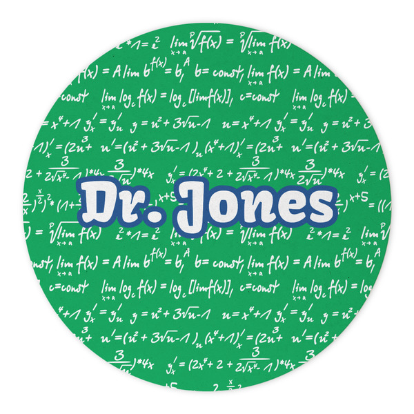 Equations Round Paper Coaster - Approval