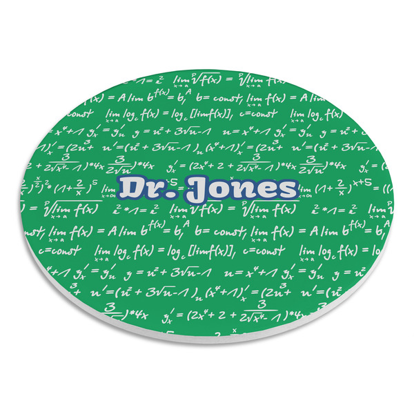 Equations Round Stone Trivet - Angle View