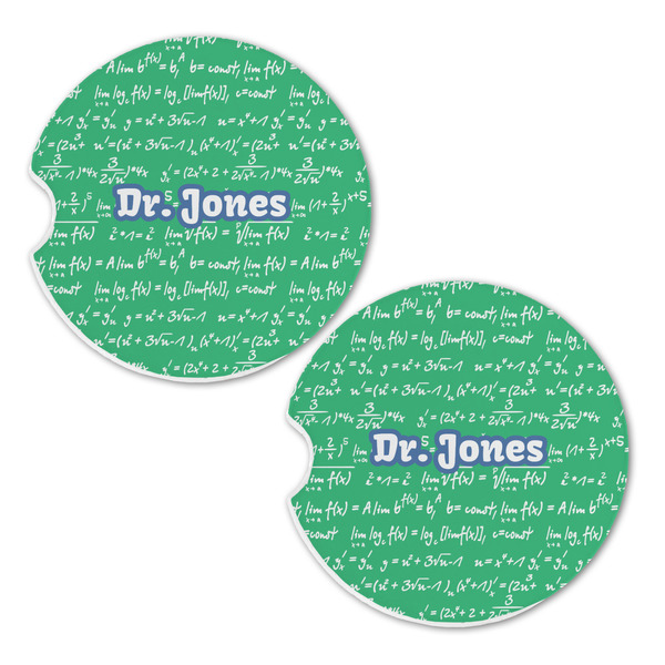 Equations Sandstone Car Coasters - Set of 2