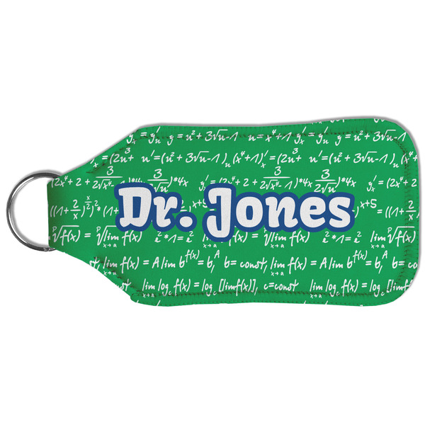 Equations Sanitizer Holder Keychain - Large (Back)