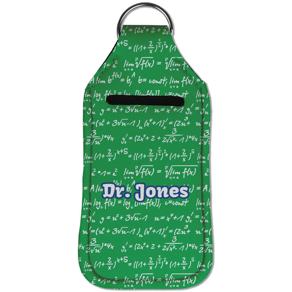 Equations Sanitizer Holder Keychain - Large (Front)
