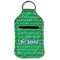 Equations Sanitizer Holder Keychain - Small (Front Flat)