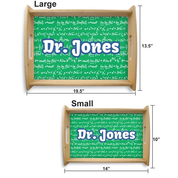 Equations Serving Tray Wood Sizes