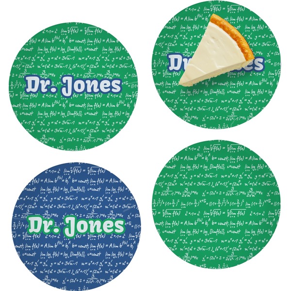 Equations Set of Appetizer / Dessert Plates