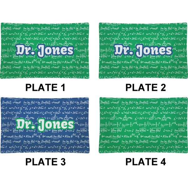 Equations Set of Rectangular Dinner Plates (Approval)