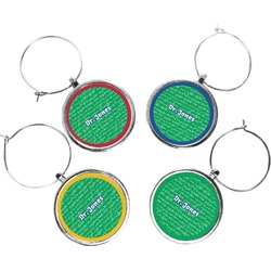 Equations Wine Charms (Set of 4) (Personalized)