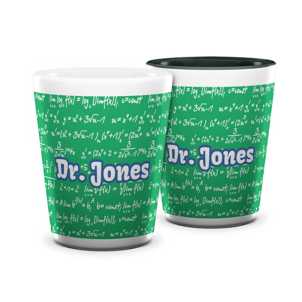 Custom Equations Ceramic Shot Glass - 1.5 oz (Personalized)
