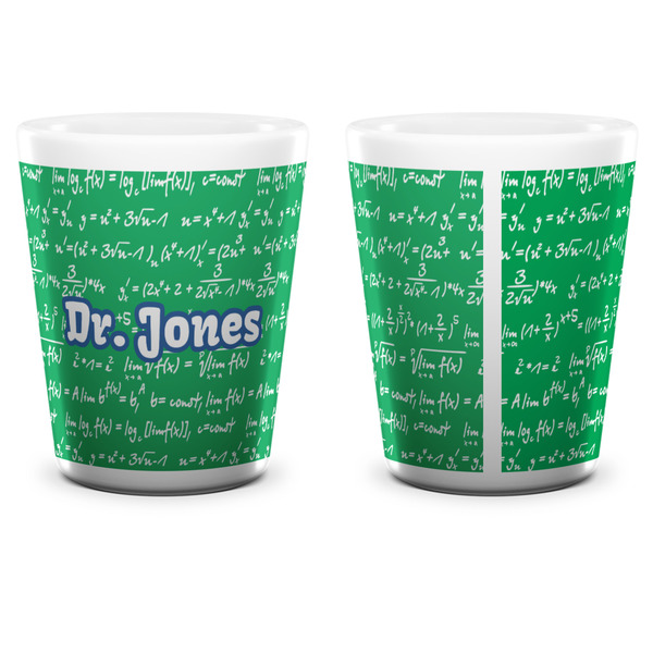 Equations Shot Glass - White - APPROVAL