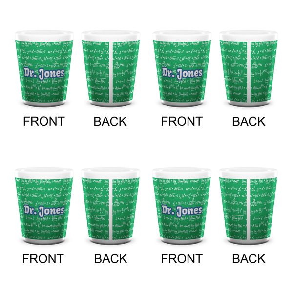 Equations Shot Glass - White - Set of 4 - APPROVAL