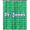 Equations Extra Long Shower Curtain - 70"x84" (Personalized)