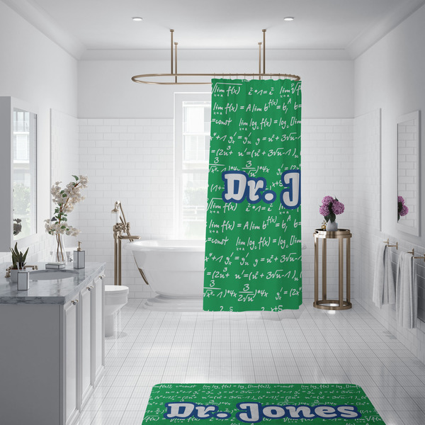 Equations Shower Curtain - Custom Size