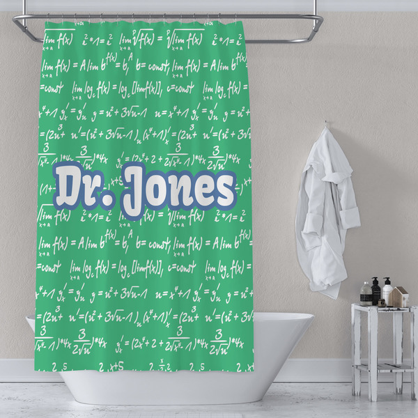 Equations Shower Curtain Lifestyle