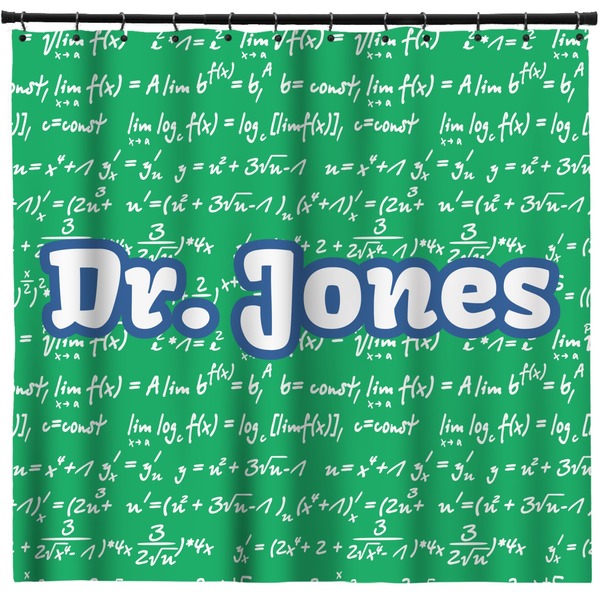 Custom Equations Shower Curtain - Custom Size (Personalized)