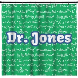 Equations Shower Curtain - 71" x 74" (Personalized)