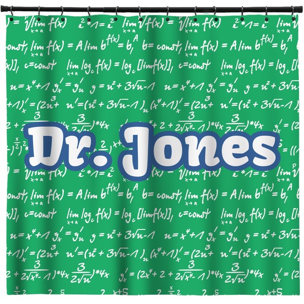 Custom Equations Shower Curtain - 71" x 74" (Personalized)