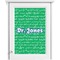 Equations Single White Cabinet Decal