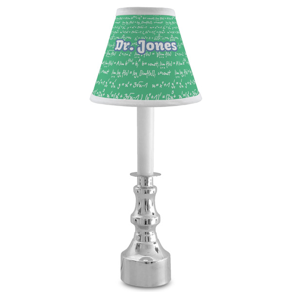 Equations Small Chandelier Lamp - LIFESTYLE (on candle stick)