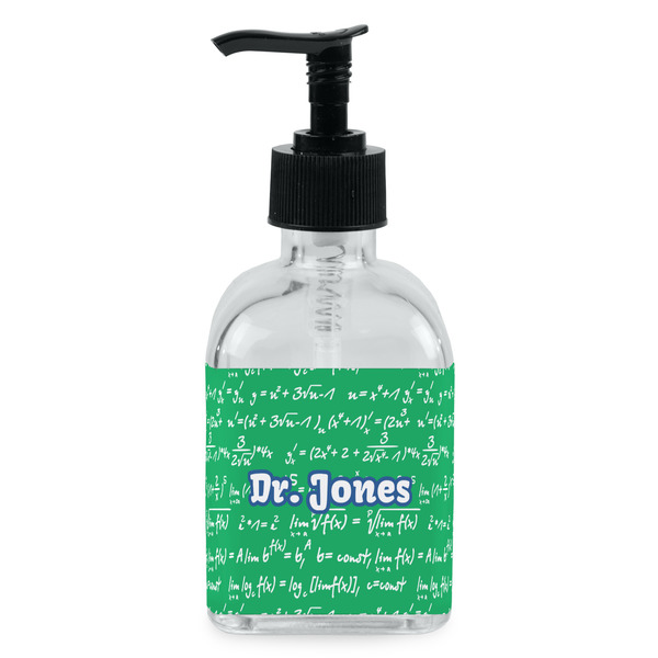 Custom Equations Glass Soap & Lotion Bottle - Single Bottle (Personalized)