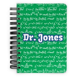 Equations Spiral Notebook - 5x7 w/ Name or Text