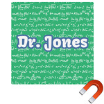 Equations Square Car Magnet - 10" (Personalized)