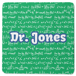 Equations Square Rubber Backed Coaster (Personalized)