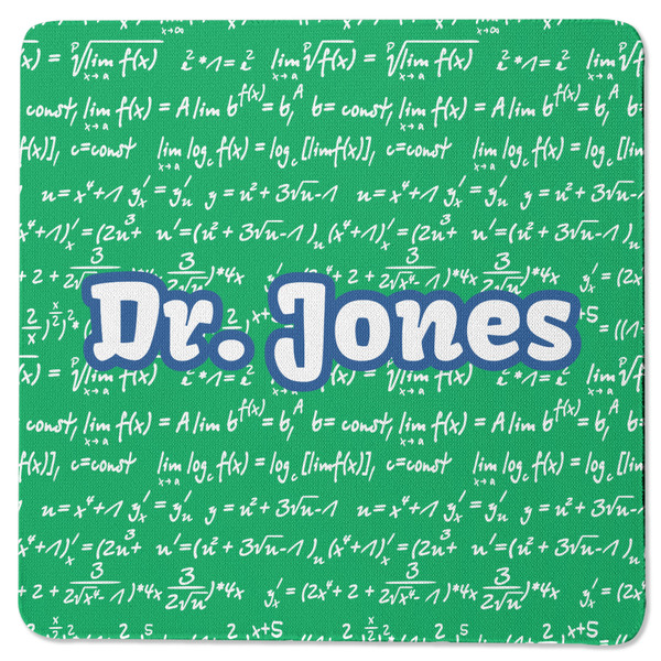 Equations Square Coaster Rubber Back - Single