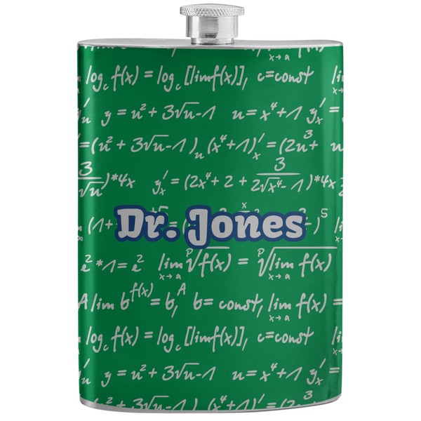 Custom Equations Stainless Steel Flask (Personalized)