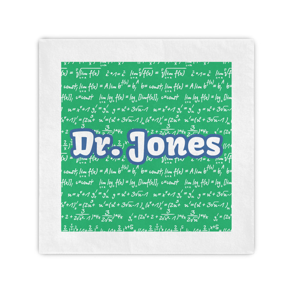 Custom Equations Standard Cocktail Napkins (Personalized)