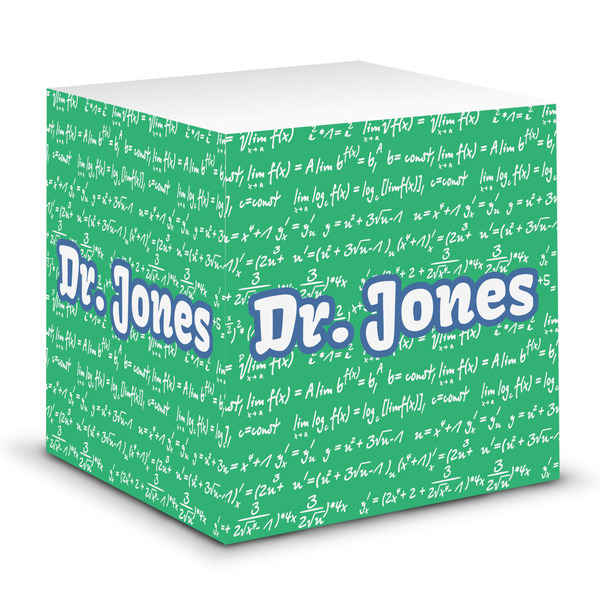 Custom Equations Sticky Note Cube (Personalized)