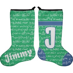 Equations Holiday Stocking - Double-Sided - Neoprene (Personalized)