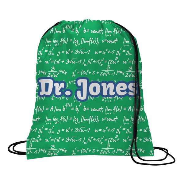 Custom Equations Drawstring Backpack - Large (Personalized)