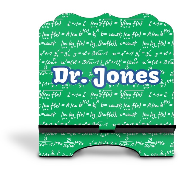 Equations Stylized Tablet Stand - Front without iPad