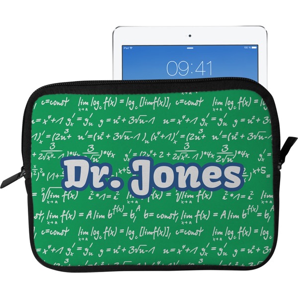 Custom Equations Tablet Case / Sleeve - Large (Personalized)
