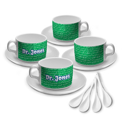 Equations Tea Cup - Set of 4 (Personalized)