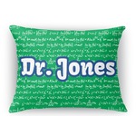 Equations Rectangular Throw Pillow Case (Personalized)
